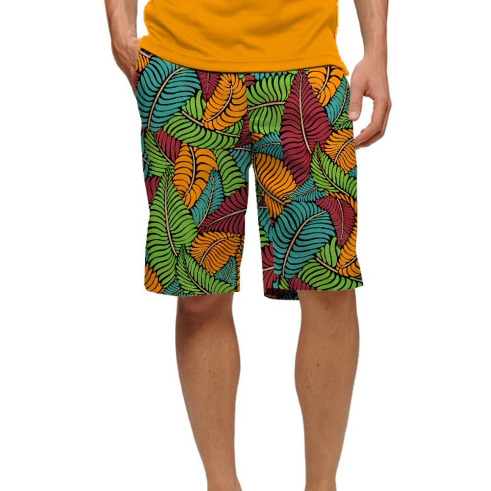 Loudmouth golf shorts palm fronds